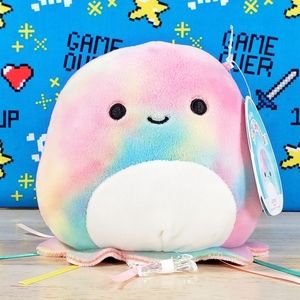 Squishmallow Janet the Jellyfish 5" UltraSoft Stuffed Sealife Squad Plush NWT